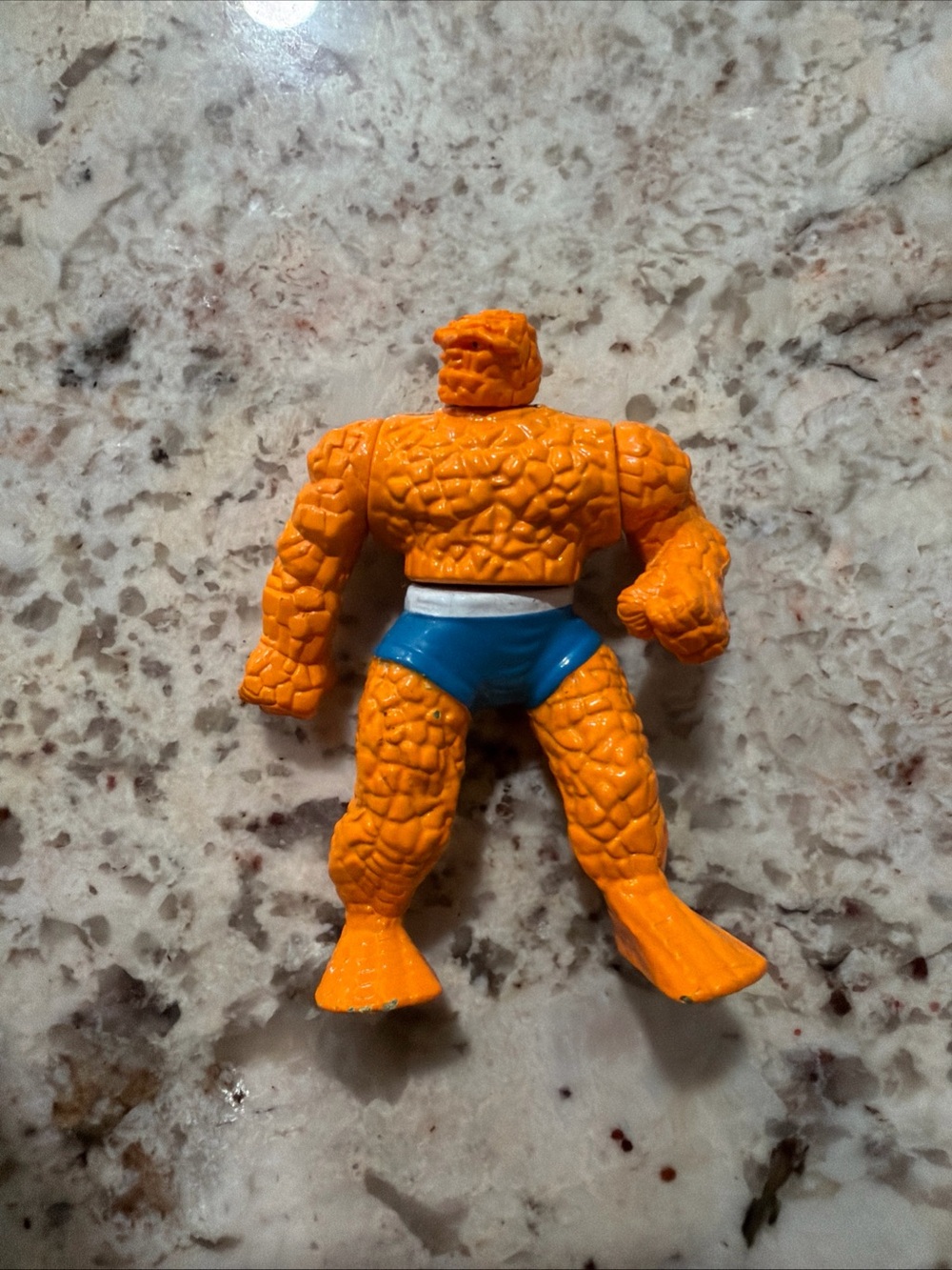 Vintage Fantastic Four The Thing Die-cast Metal Action Figure 1995 ToyBiz Marvel